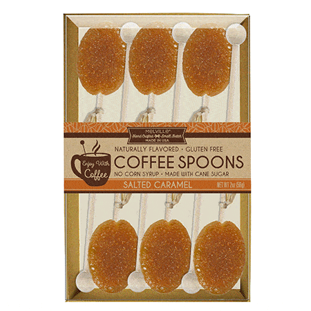 Salted Caramel Coffee Spoons