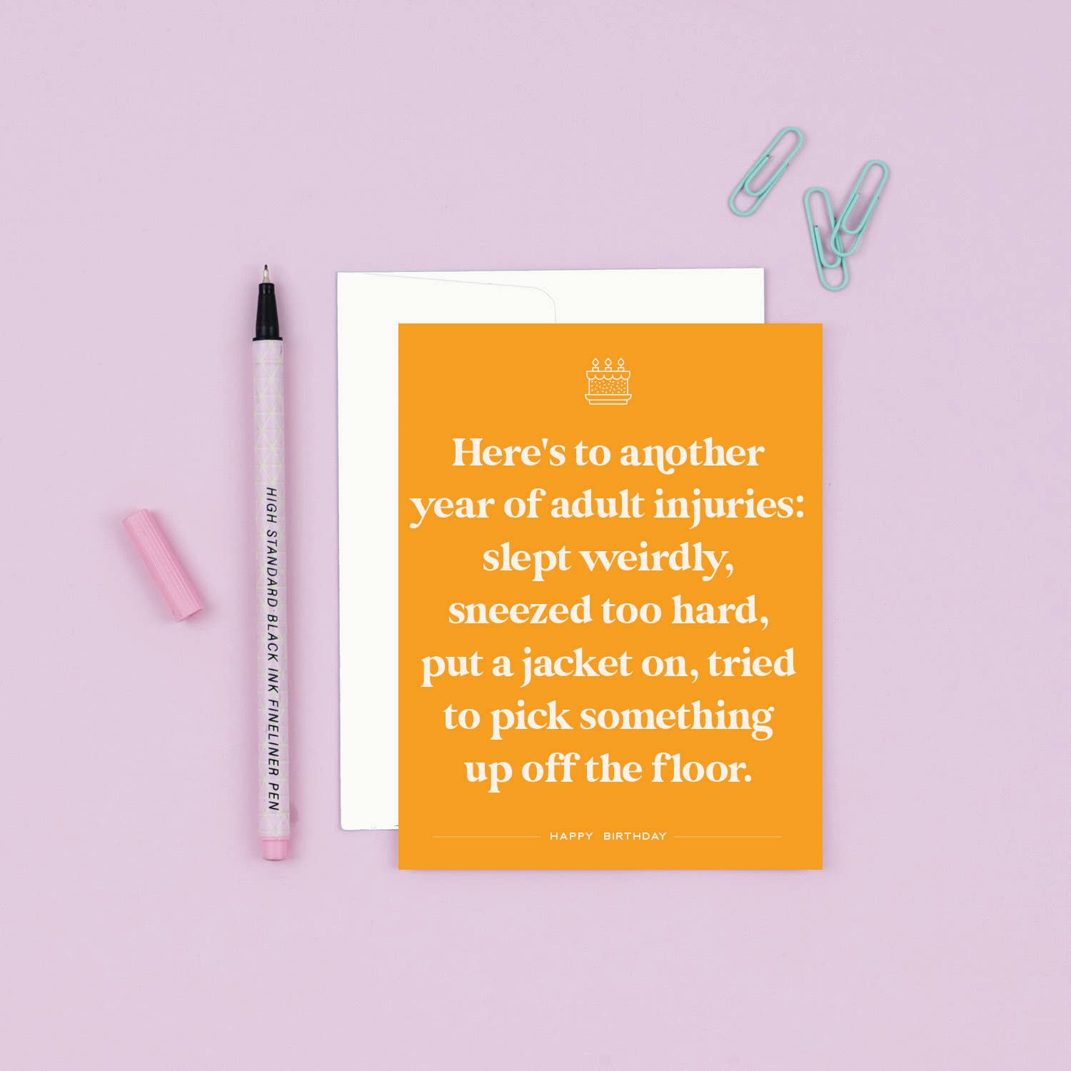 Adult Injuries | Funny Birthday Card