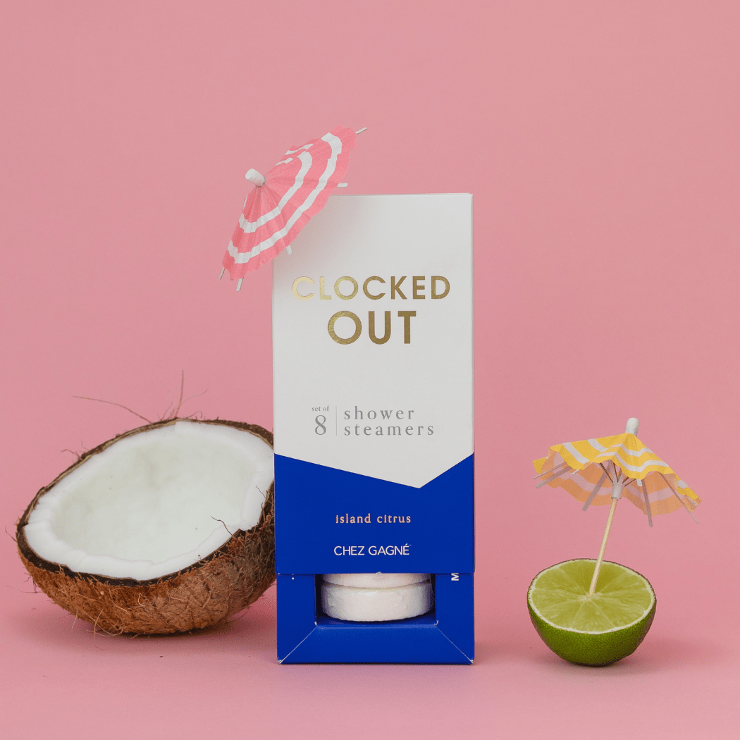 Clocked Out Island Citrus Shower Steamers