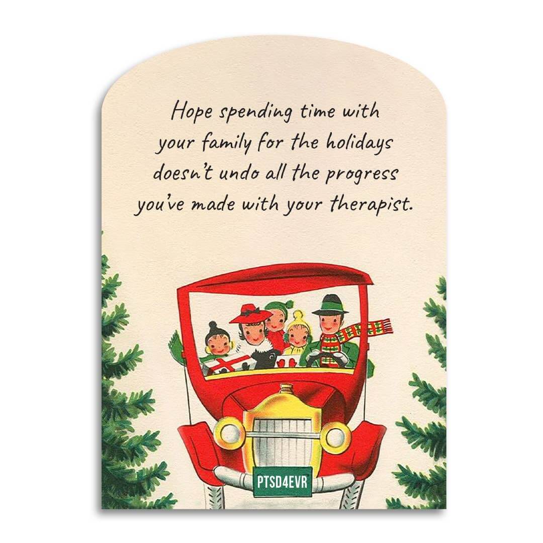 Hope Spending Time With Family Holiday Card