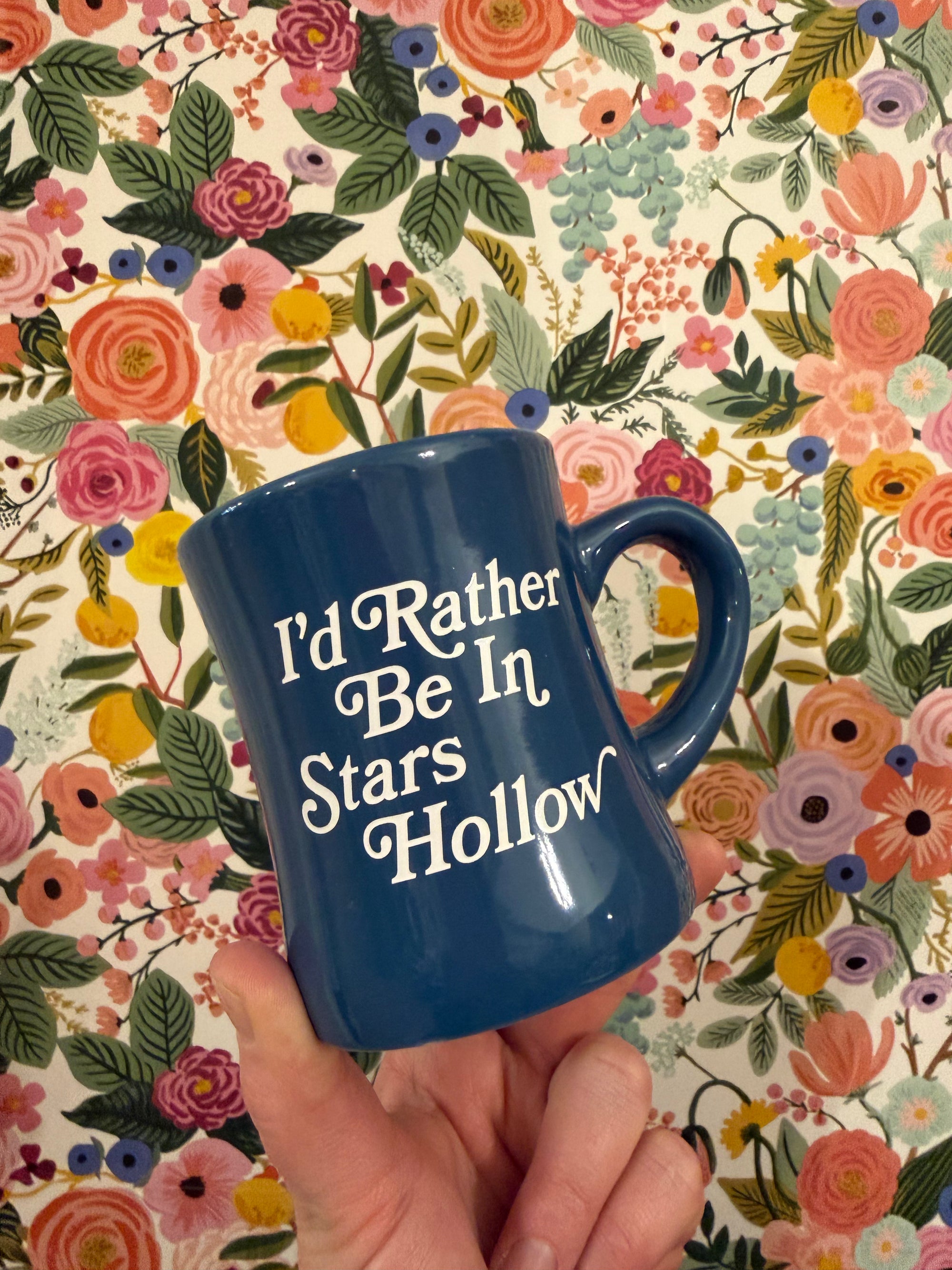 GG Inspired I'd Rather Be in Stars Hollow Diner Mug