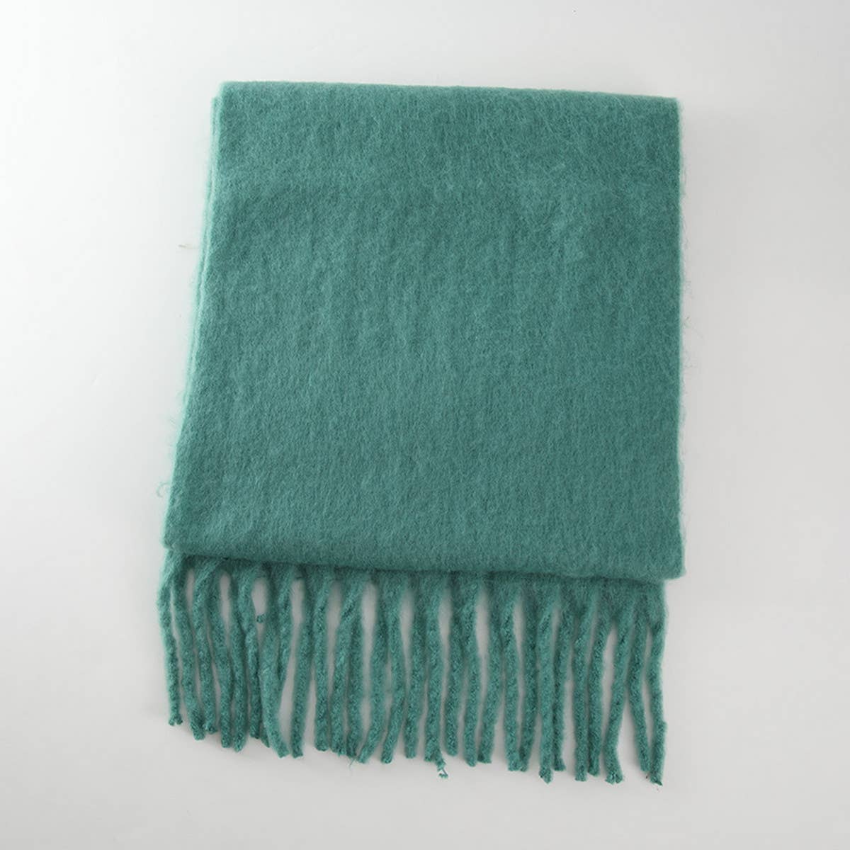 Pink Soft Mohair Feel Scarf