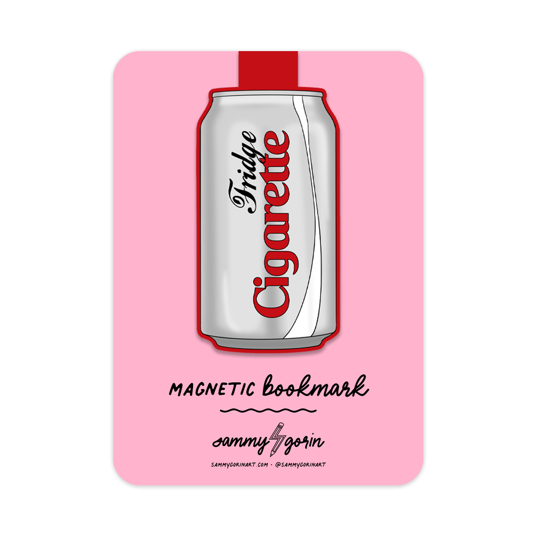 Fridge Cigarette DC Magnetic Bookmark