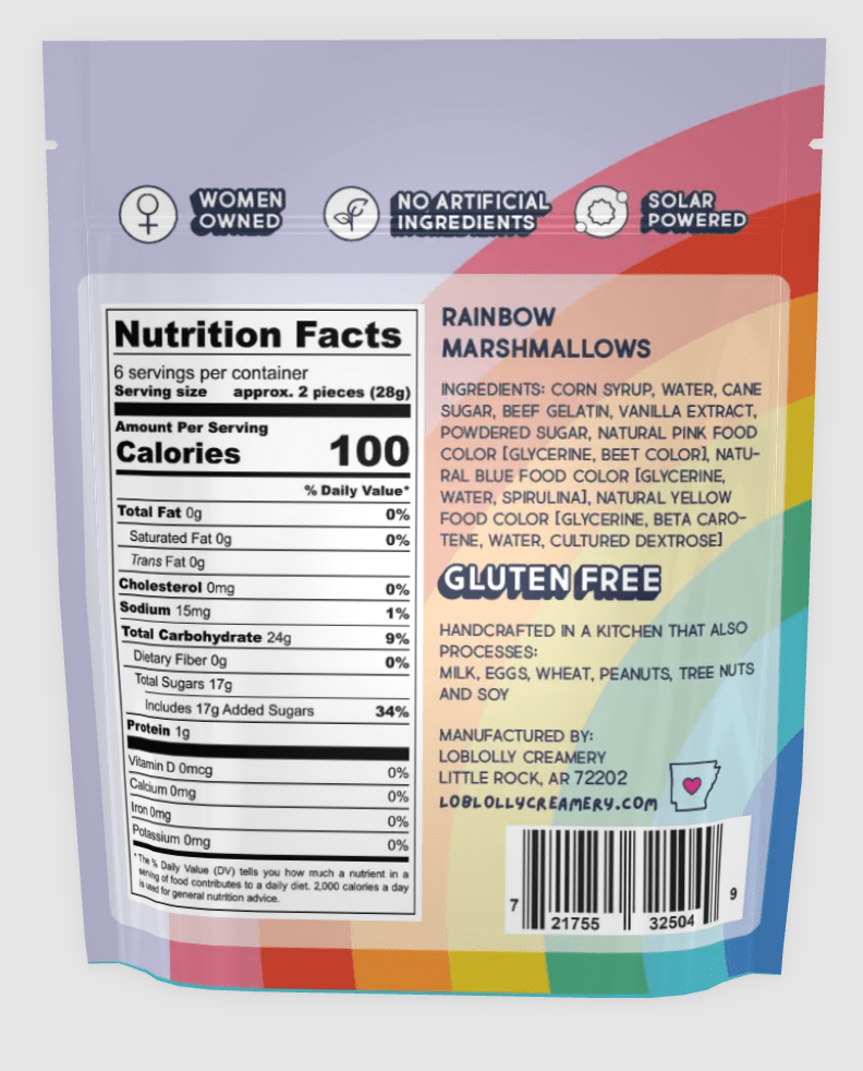 Rainbow Marshmallows