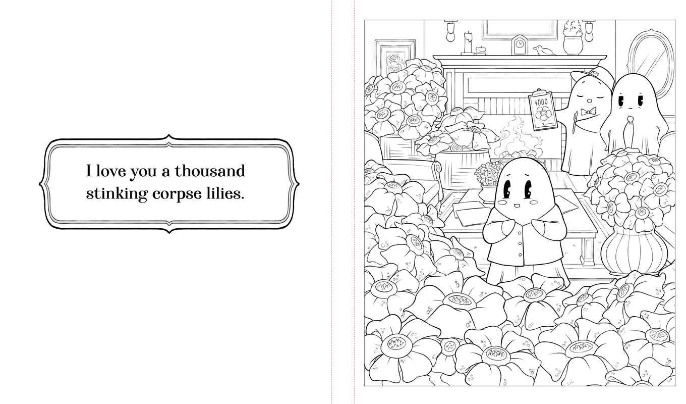 Gilmore Ghouls Coloring Book