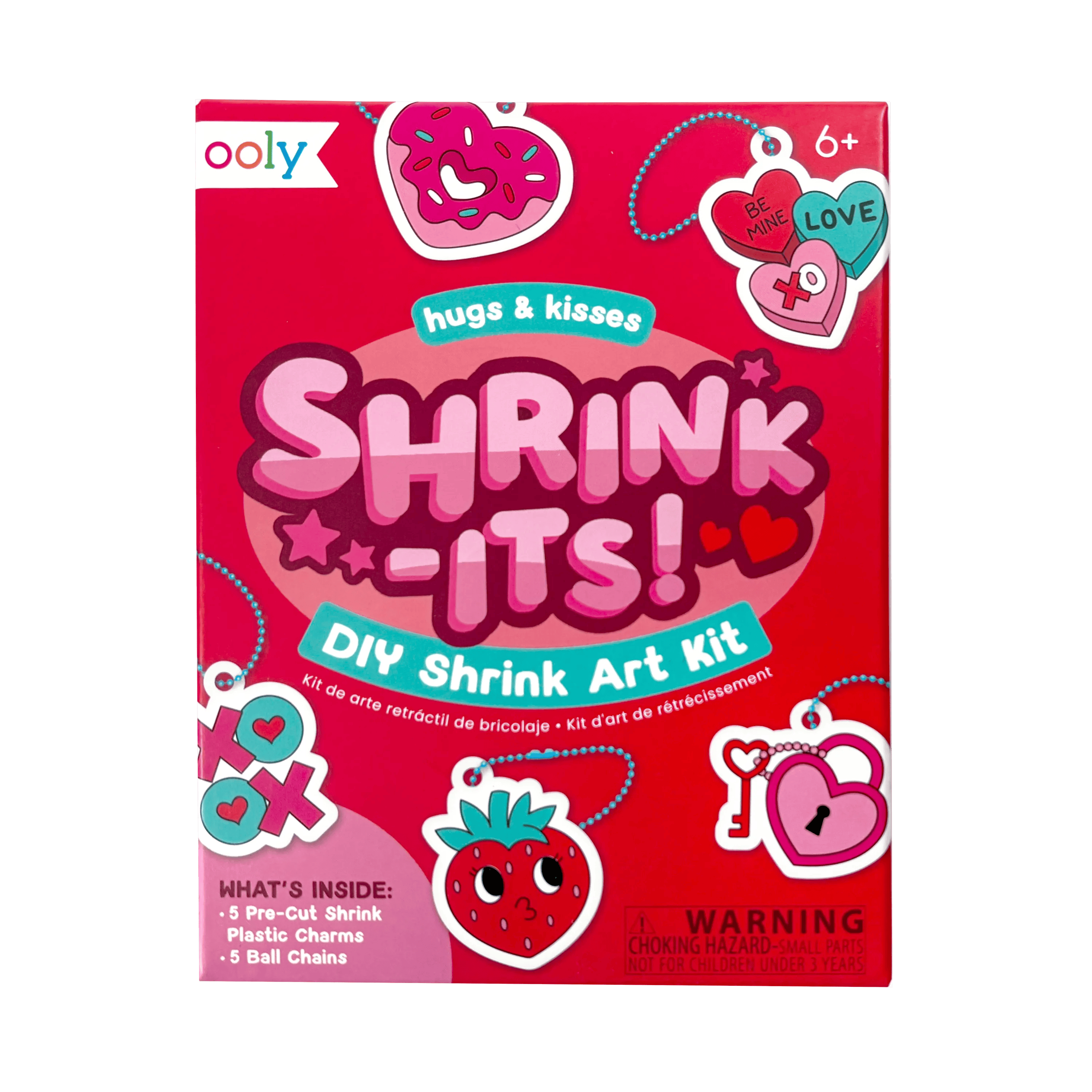 Mini Shrink-Its!: D.I.Y. Shrink Art Kit - Hugs & Kisses