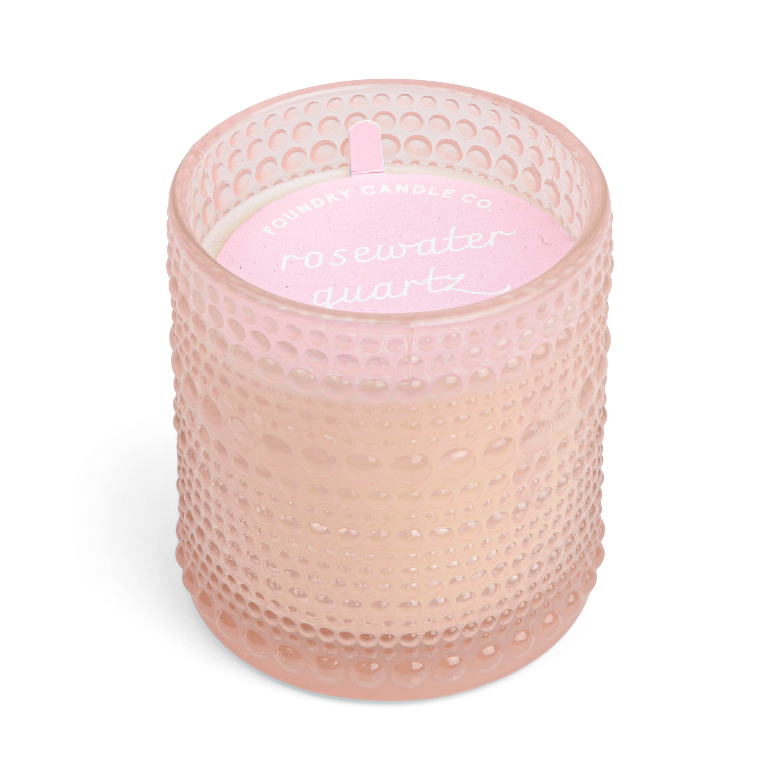 Rosewater Textured Glass With Dust Cover: Rosewater Quartz