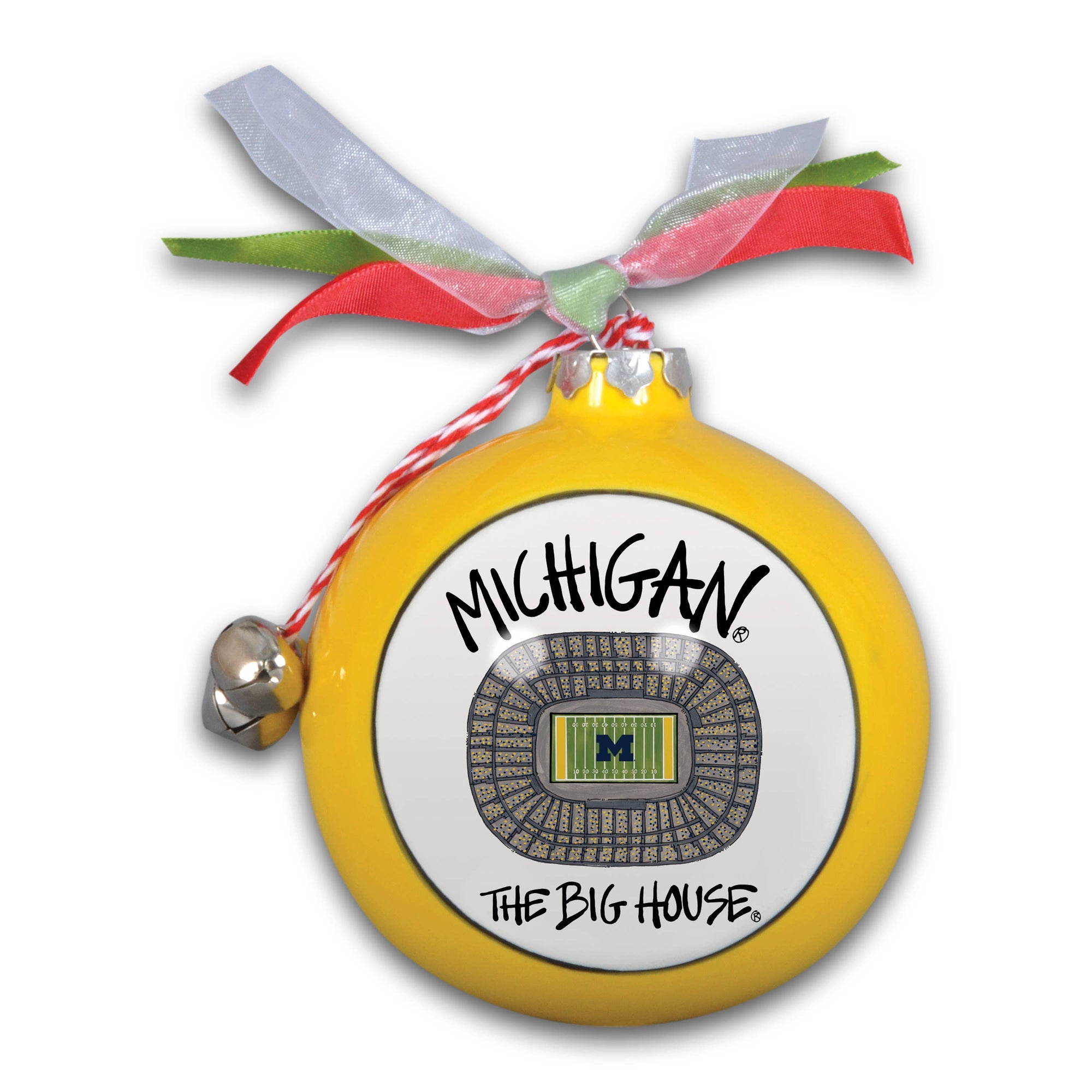 Michigan Big House Ornament