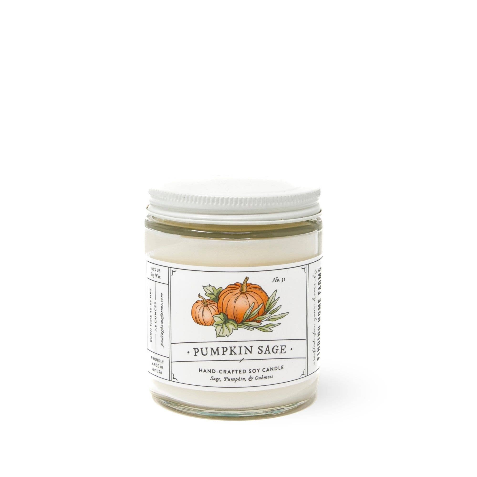 Pumpkin Sage Fall Candle