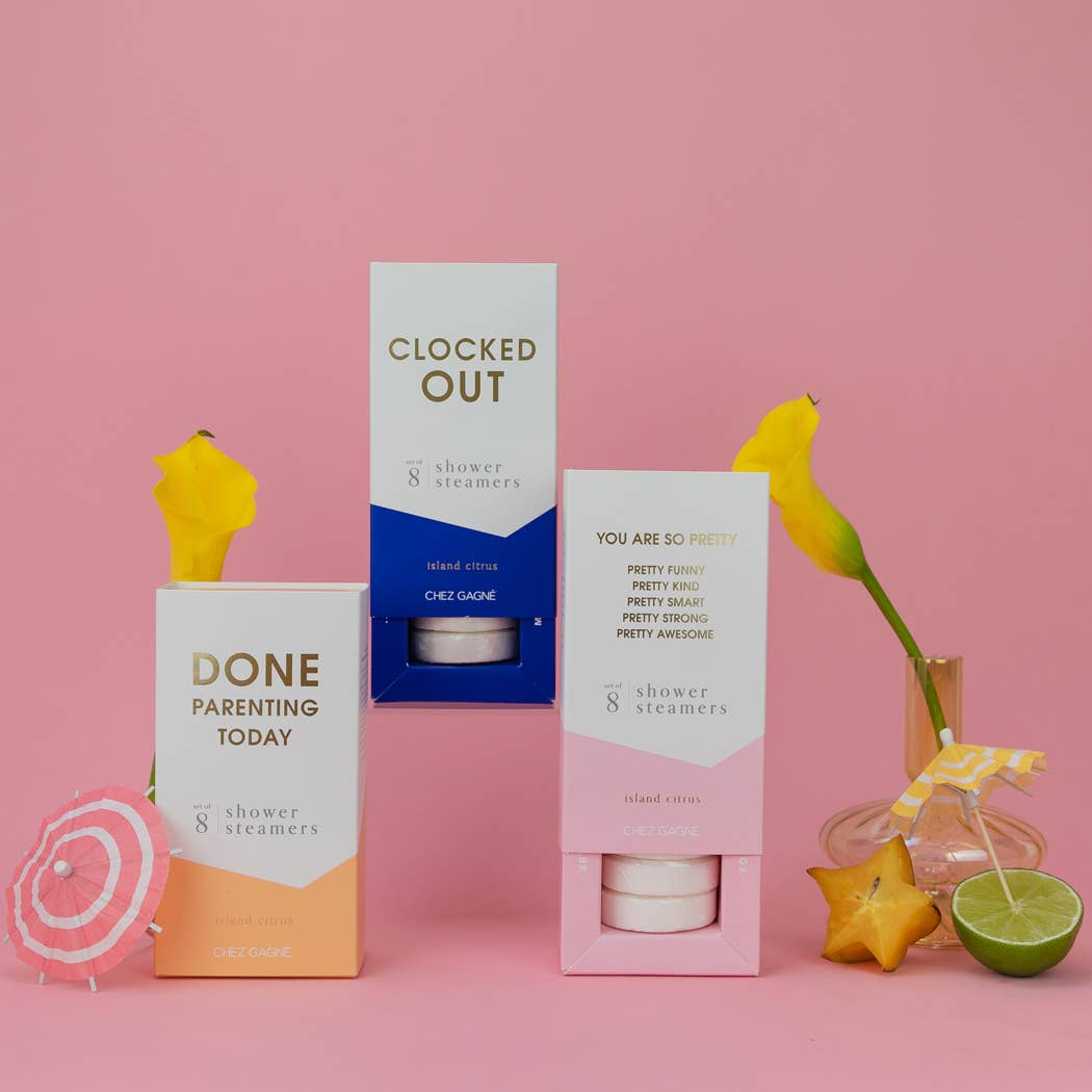 Clocked Out Island Citrus Shower Steamers