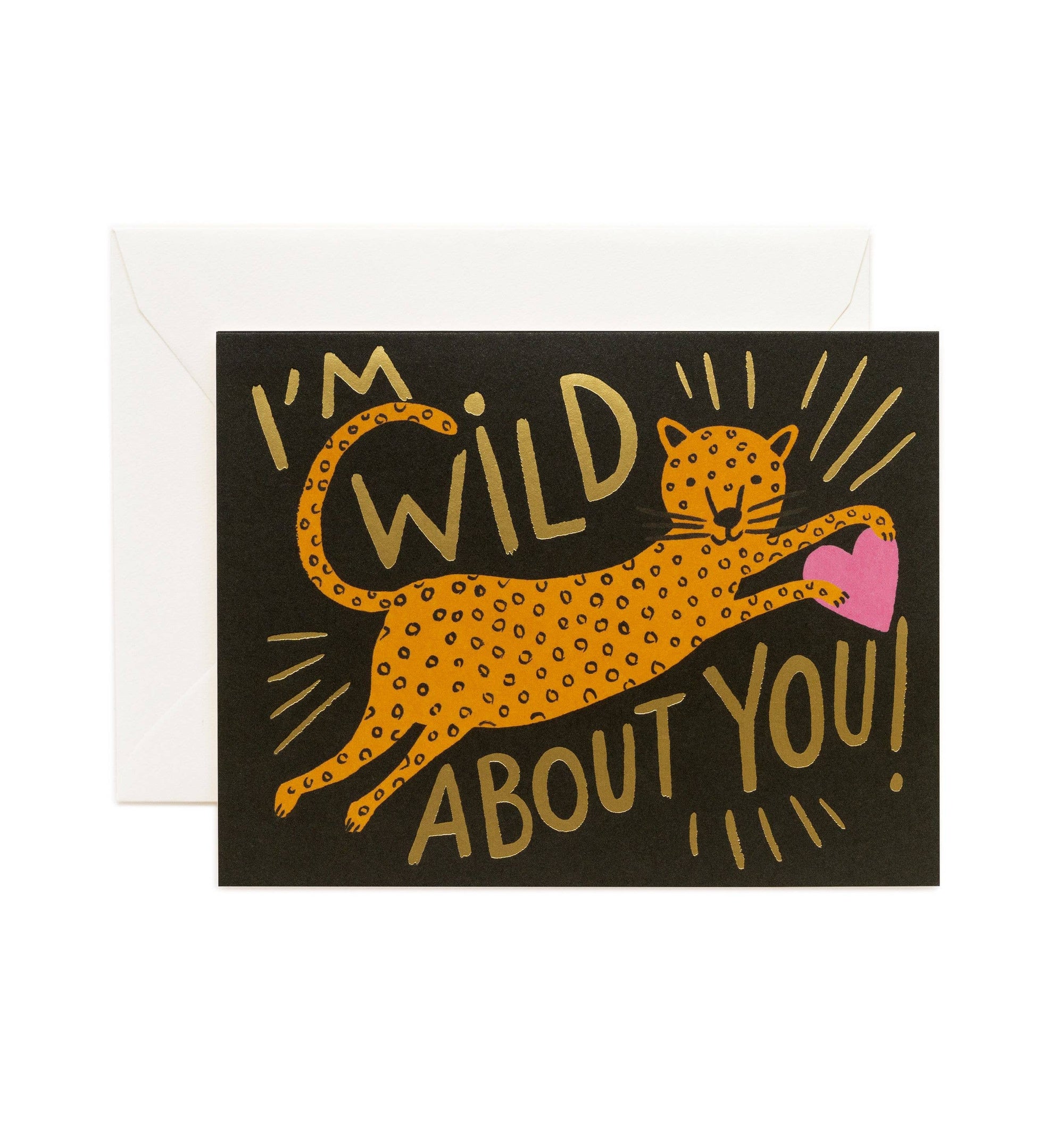 Wild About You Valentine's Day Card
