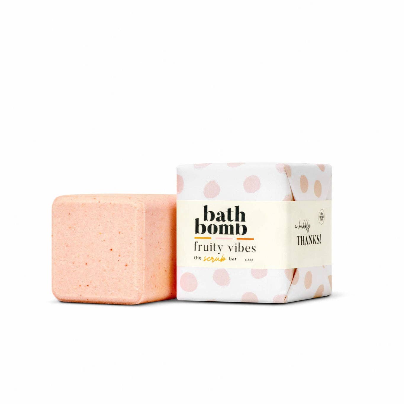 Pink Fruity Bath Bomb 6.5 oz