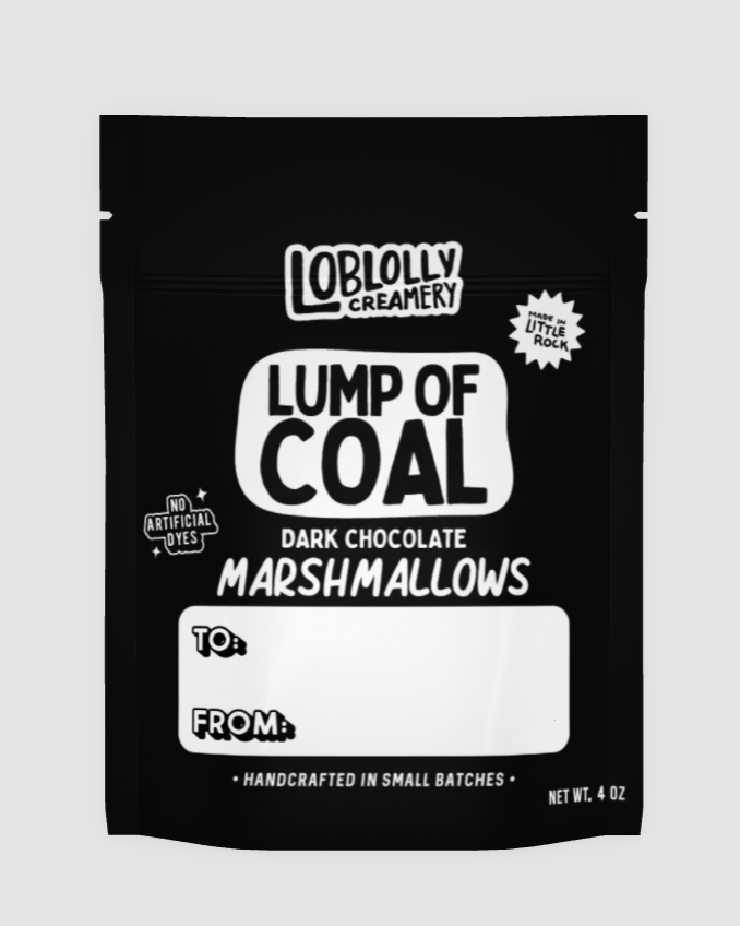 Lump of Coal Marshmallows