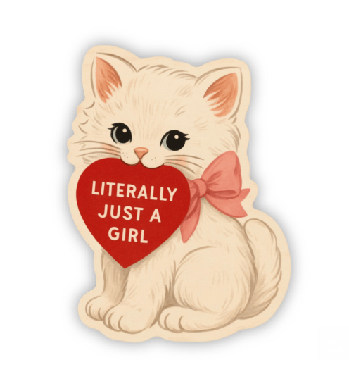 Literally Just a Girl Kitty