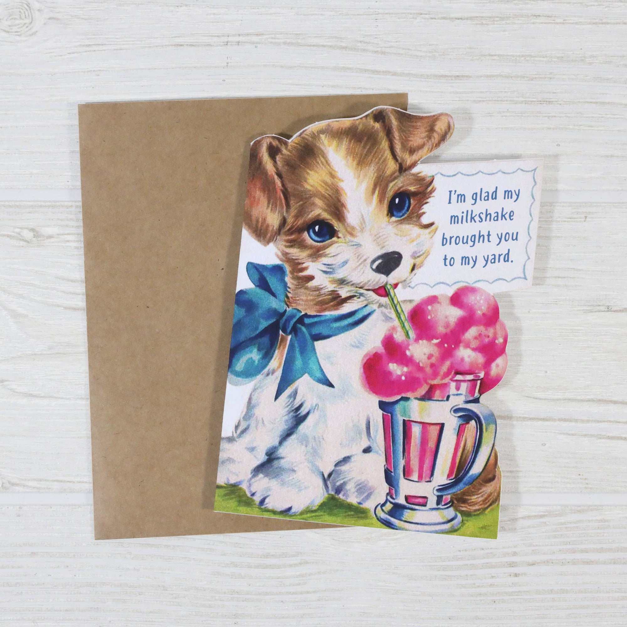 Milkshake Brings Card