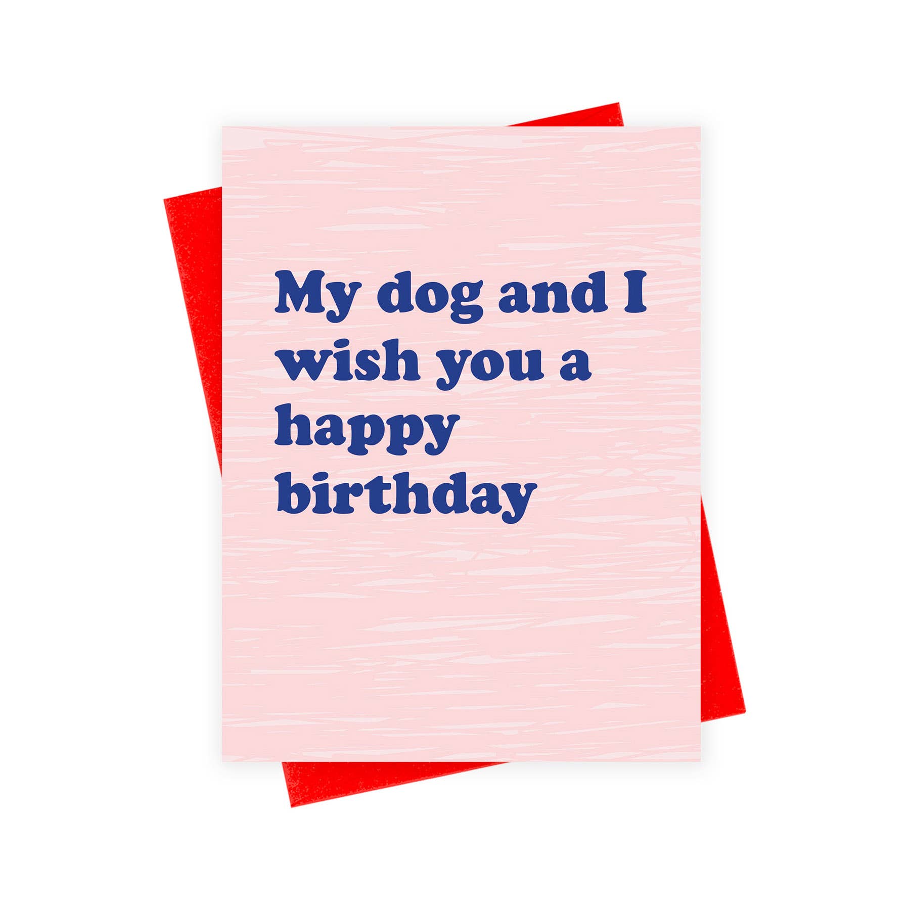 HBD Dog and I Card