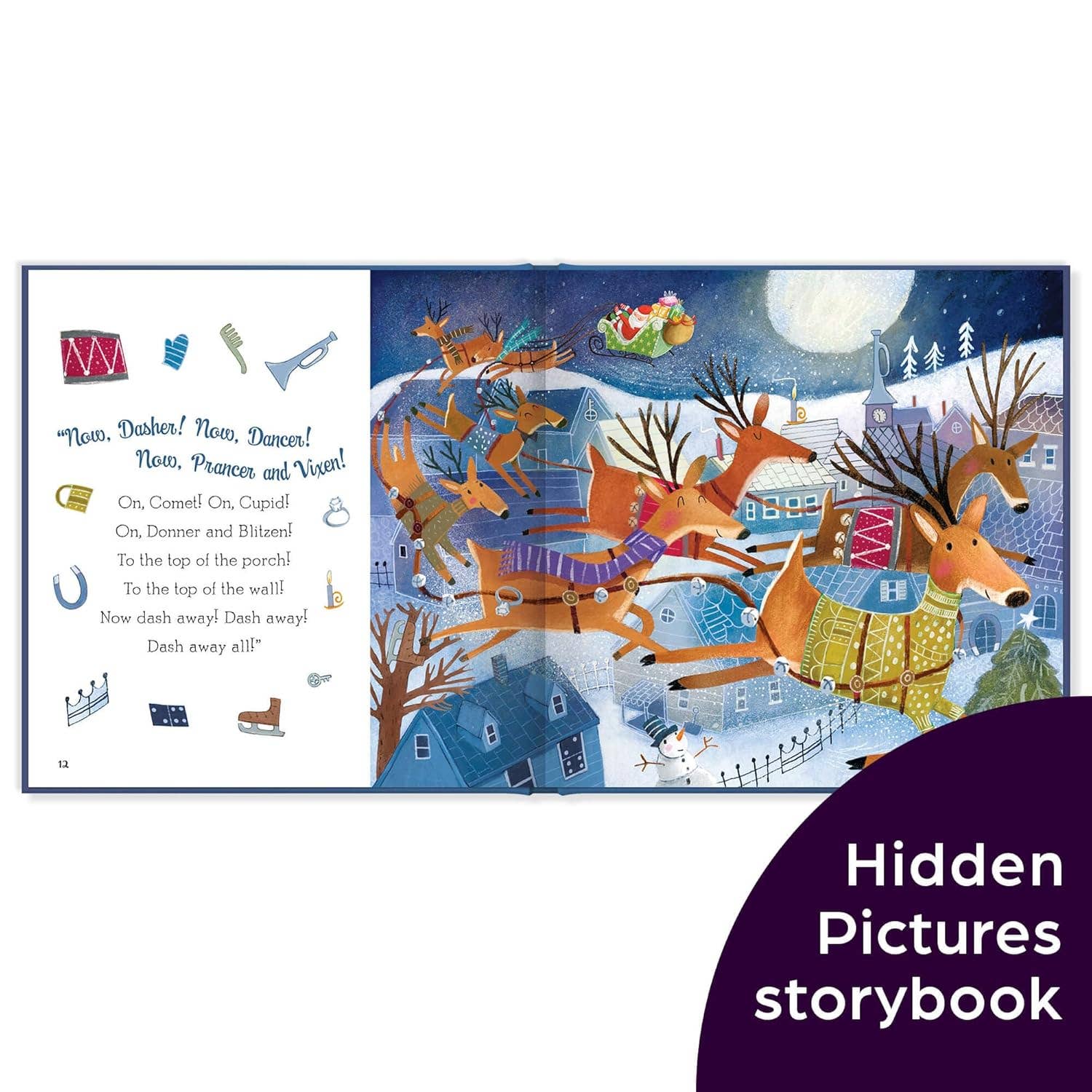 Twas the Night Before Christmas: A Hidden Pictures Storybook