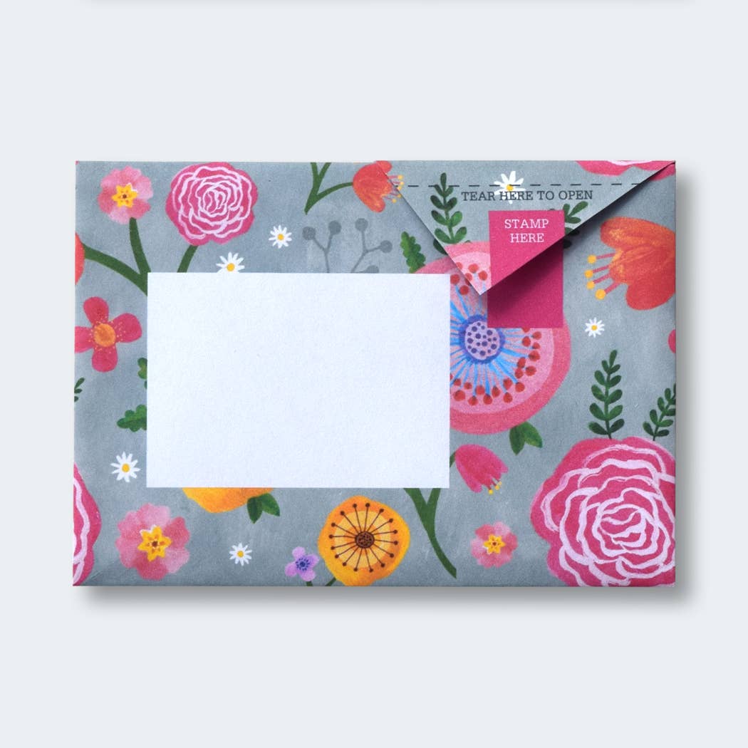Wildflower Pigeon Artisan Letter Pack - pack of 6 letters