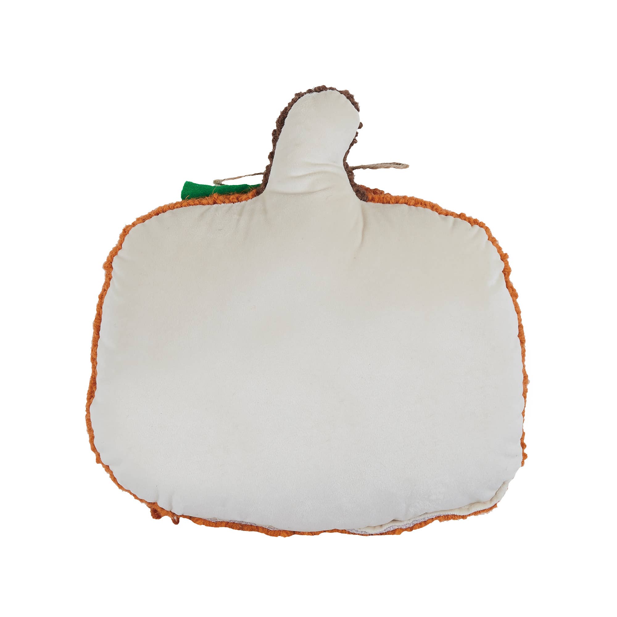 Shaped Pumpkin w/Leaf Hook Pillow