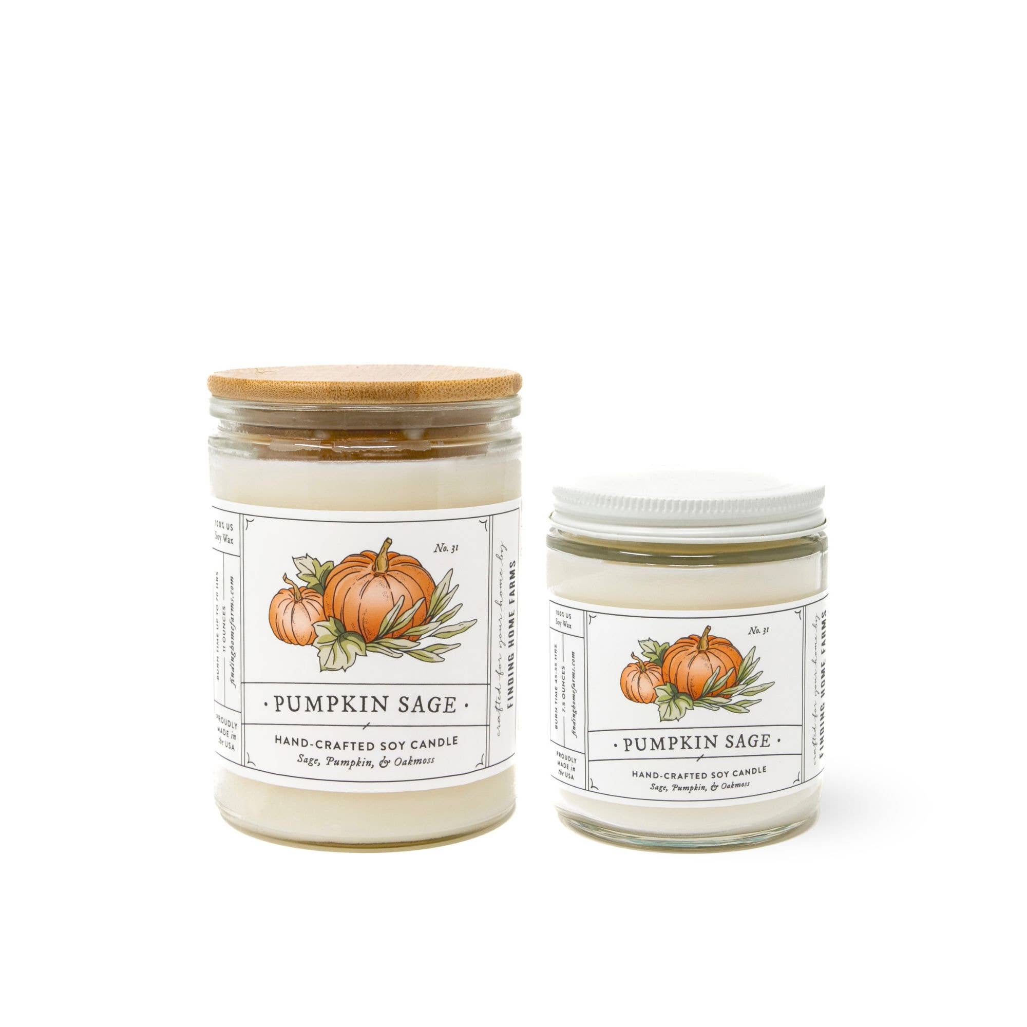 Pumpkin Sage Fall Candle