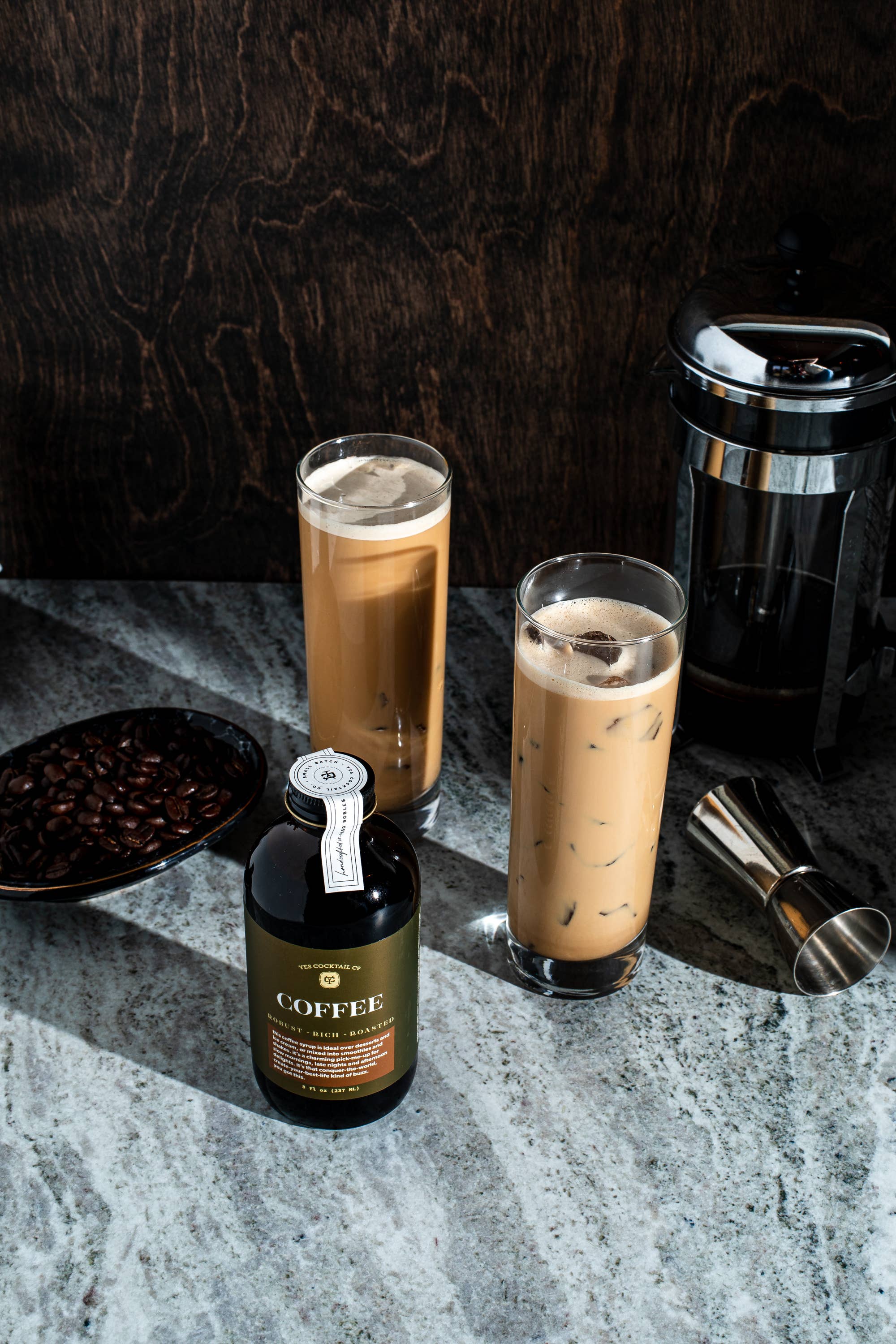 Cold Brew Coffee Syrup Mixer