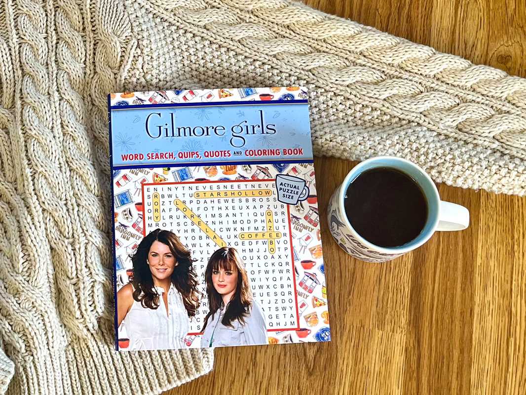 Gilmore Girls Word Search, Quips, Quotes and Coloring Book