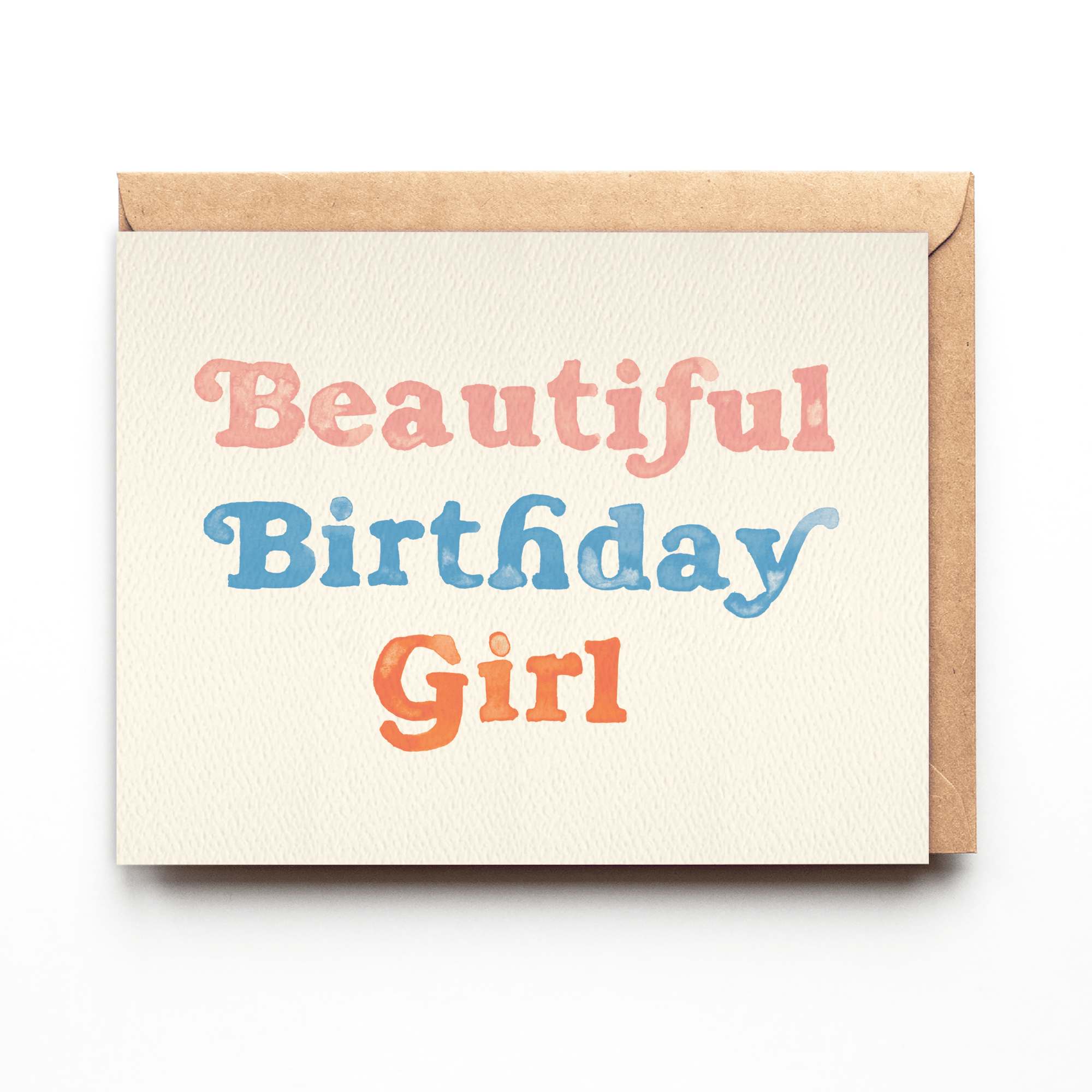 Beautiful Birthday Girl Card