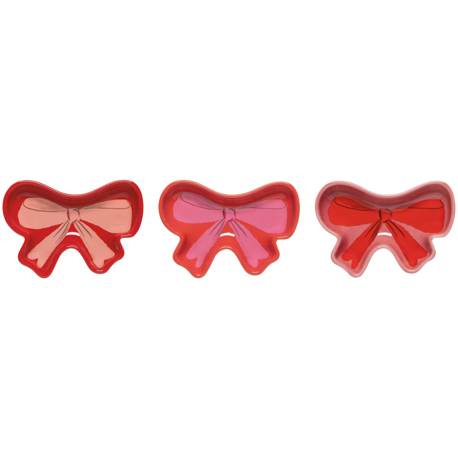 Bowtique Dishes Set of 3