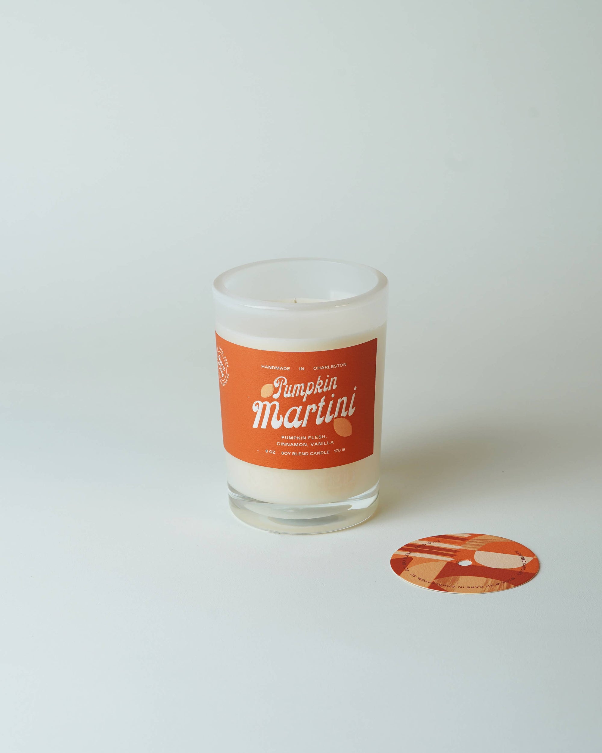 Rewined Pumpkin Martini Candle 6 oz