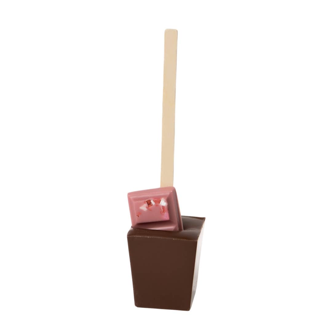 Valentine's Hot Chocolate on a Stick