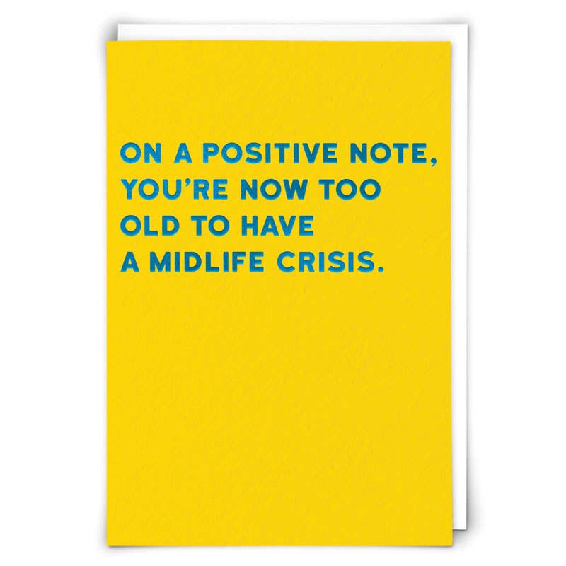 Positive Greeting Card