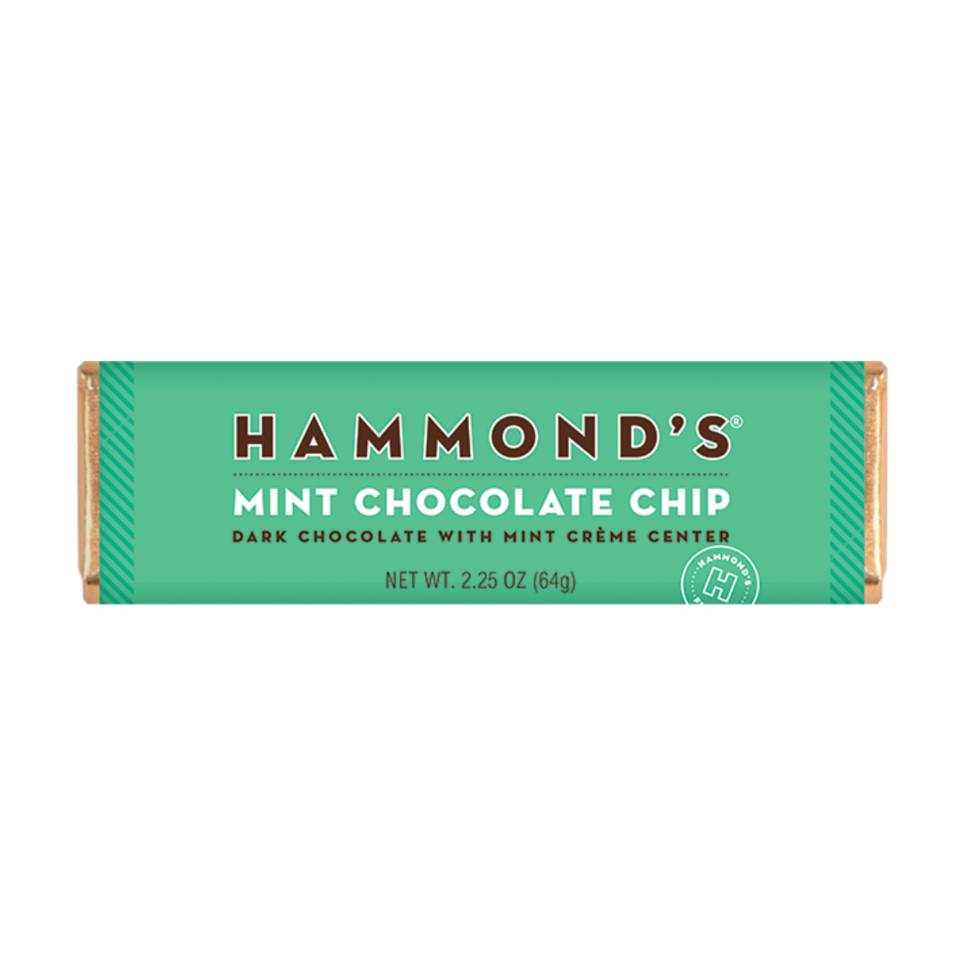 Mint Chocolate Chip 2.25 oz Candy Bar
