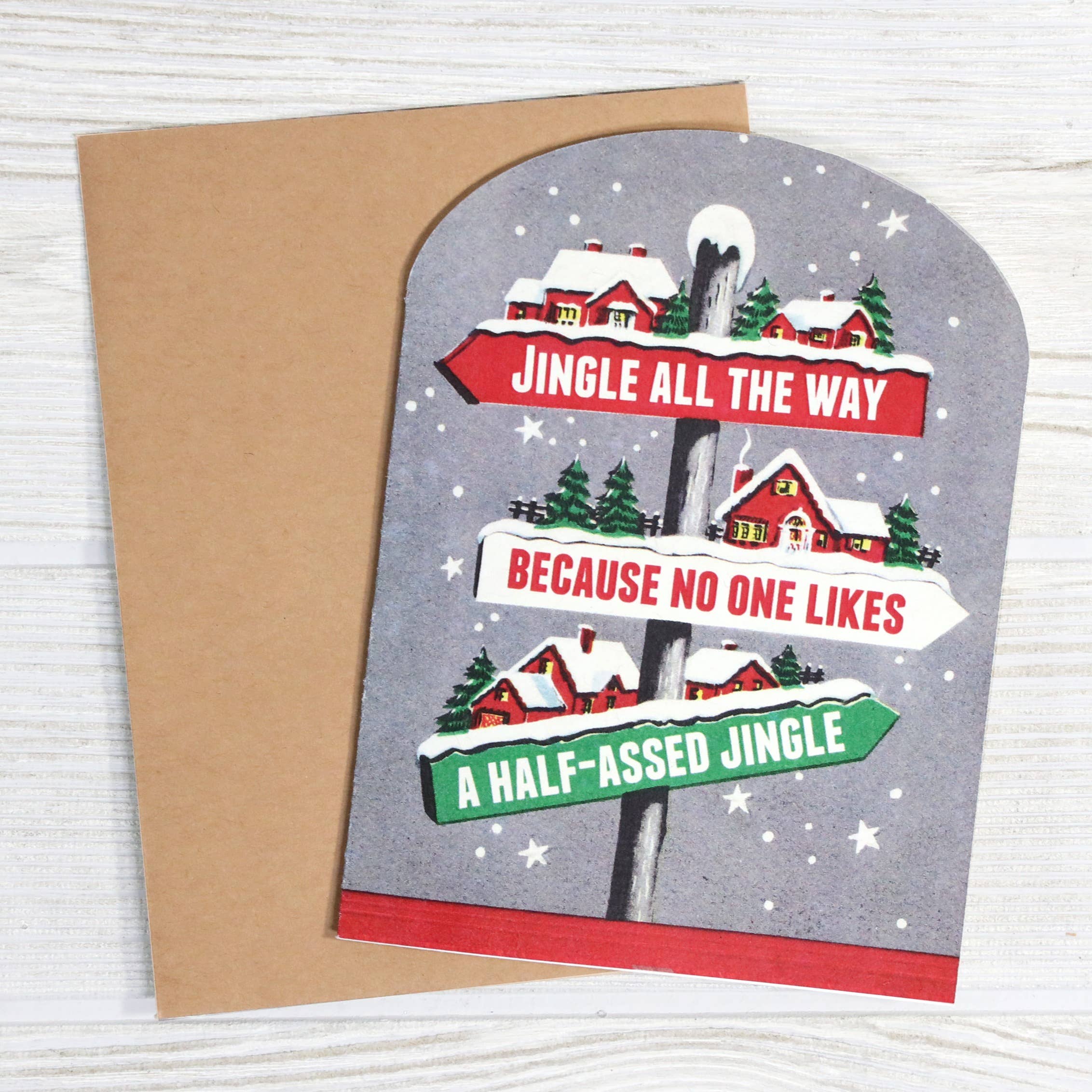 Jingle All the Way Card