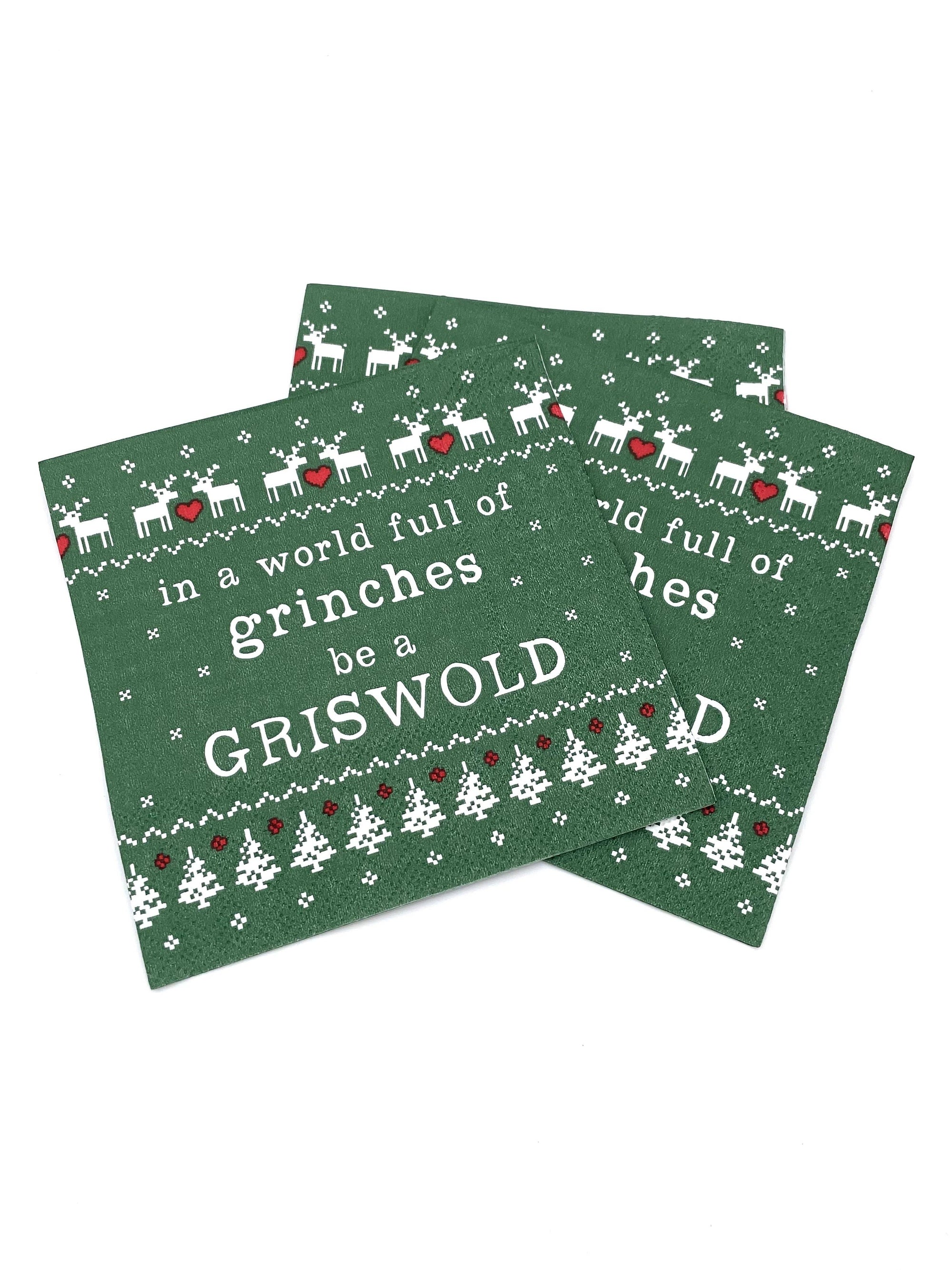 Be a Griswold Christmas Cocktail Napkins