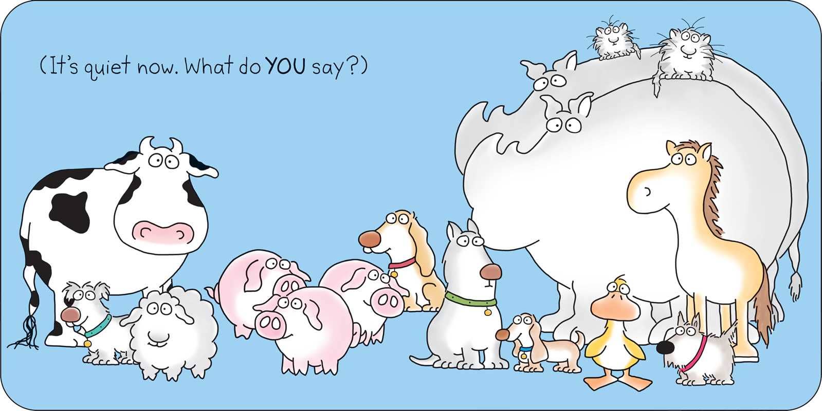 Moo, Baa, La La La! by Sandra Boynton - Board Books; 16 pages / English
