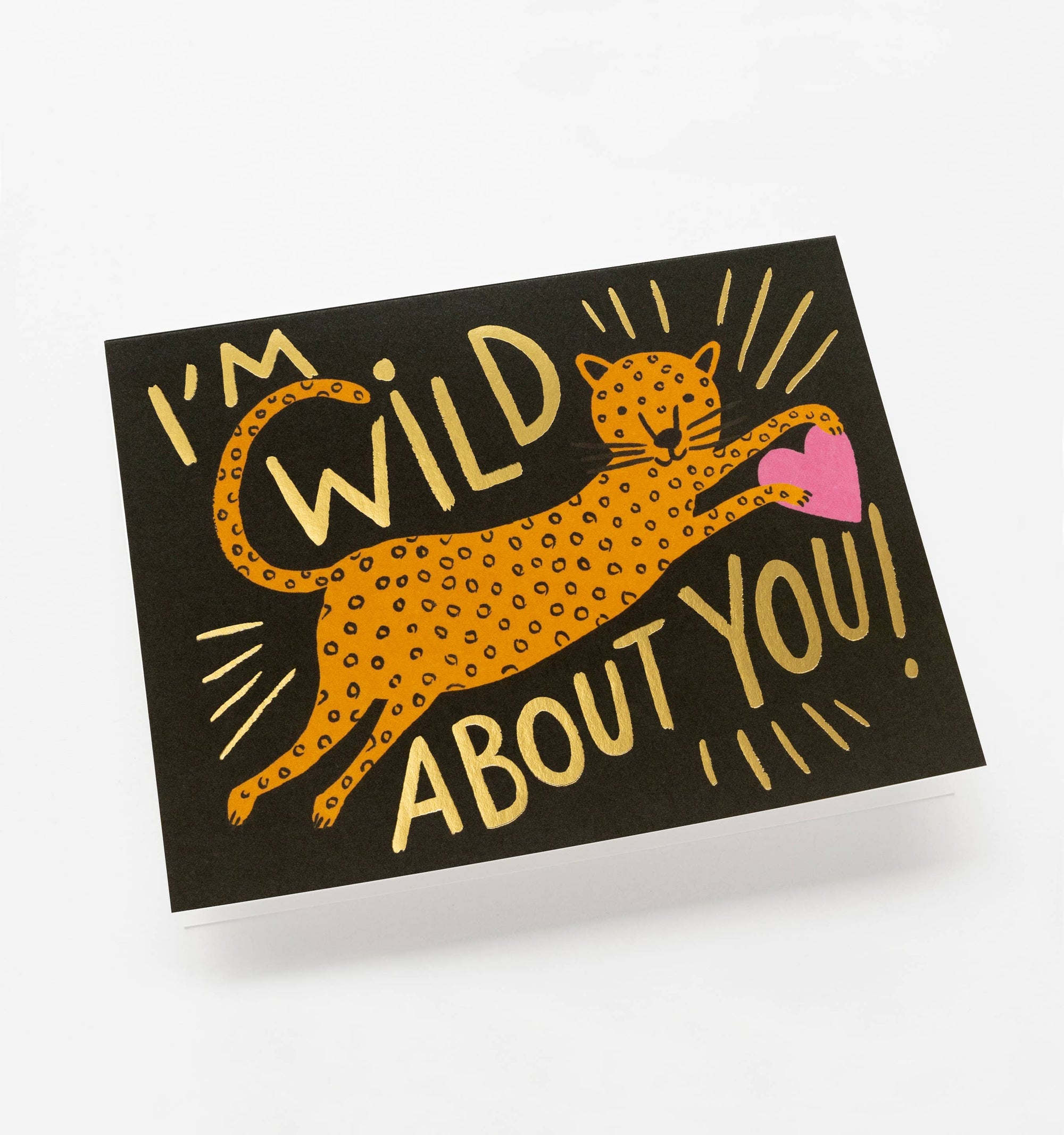 Wild About You Valentine's Day Card