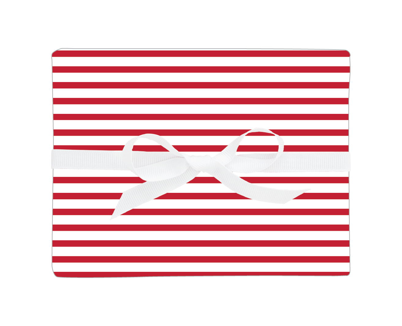 Red Stripe Wrapping Paper Roll