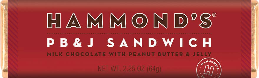 PB & J Sandwich 2.25 oz Candy Bar