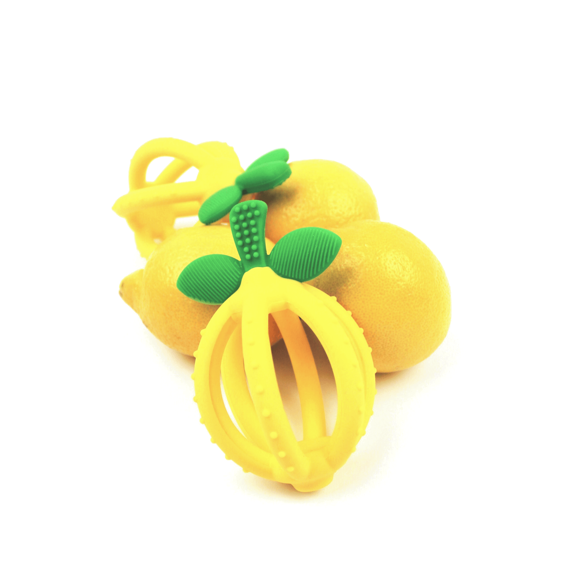 Bitzy Biter™ Teething Ball Baby Teether - Lemon
