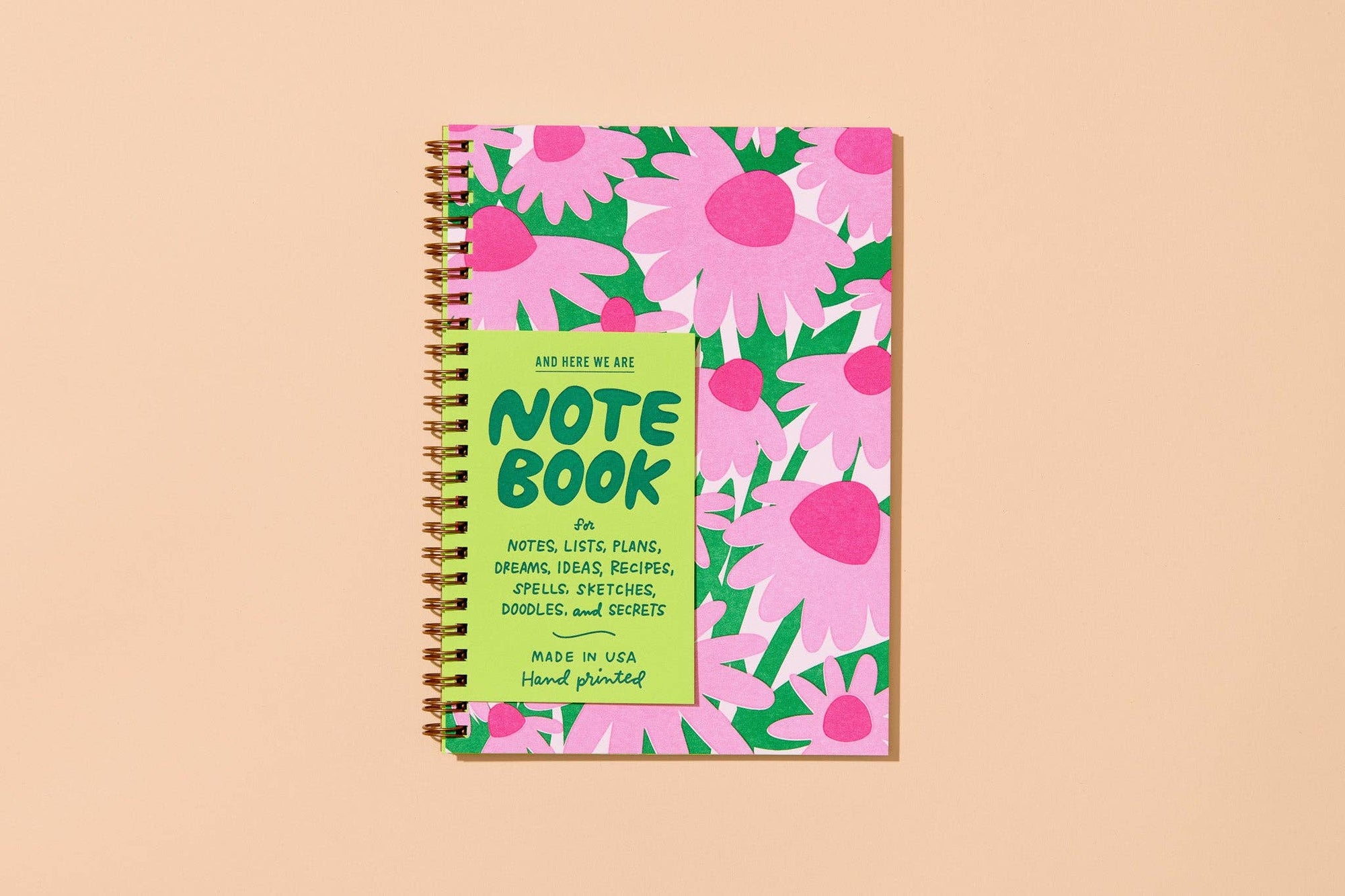 Coneflower A5 Spiral Notebook
