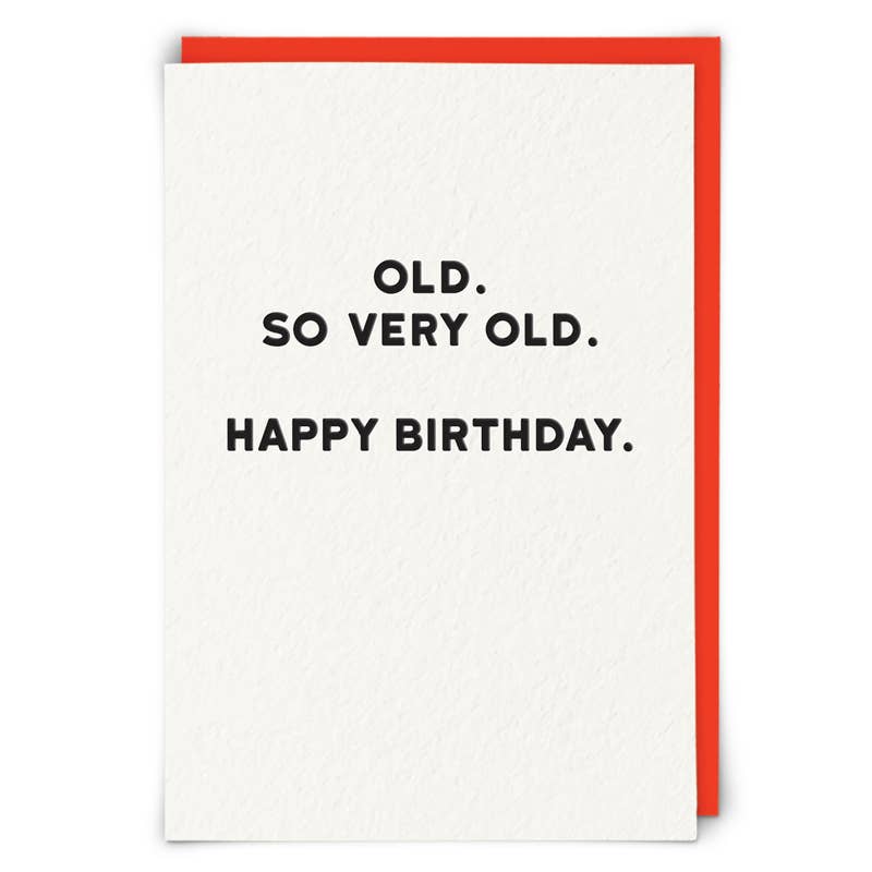 Old Greeting Card