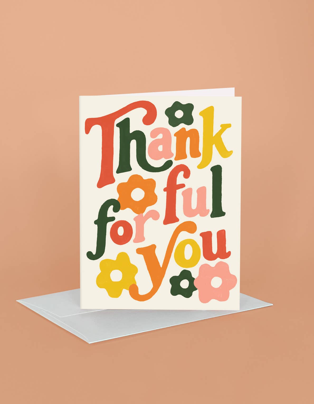 Thankful Daisies Fall Greting Card