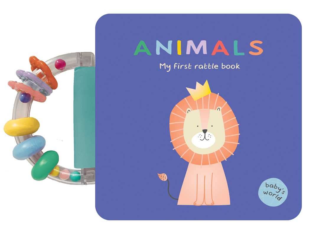 Animals: My First Rattle Book by - Board Books; 8 pages / English