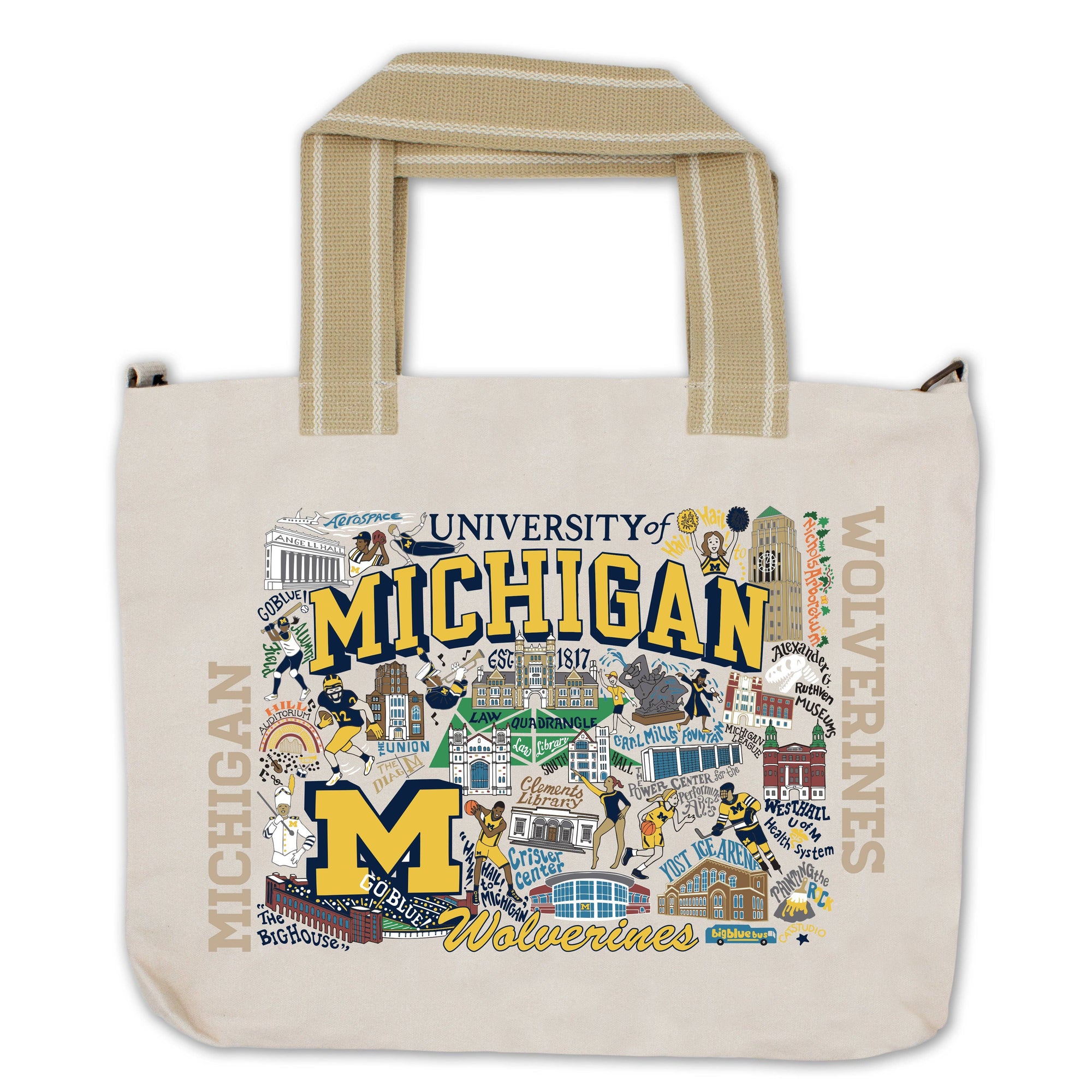 University of Michigan Collegiate Tote Bag