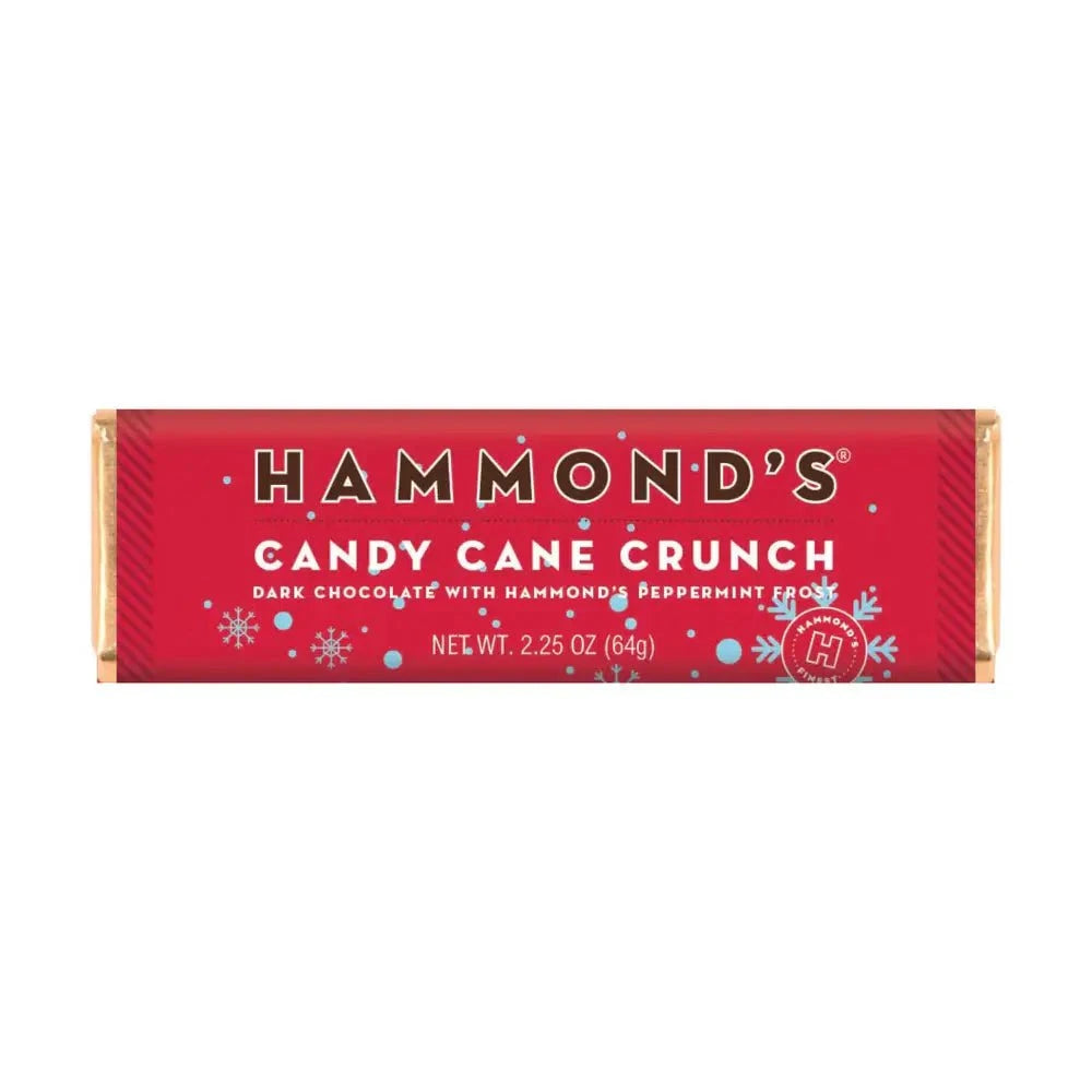 Candy Cane Crunch 2.25 oz Candy Bar