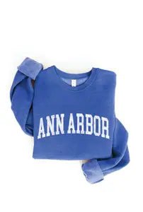 Royal Blue Ann Arbor Graphic Sweatshirt
