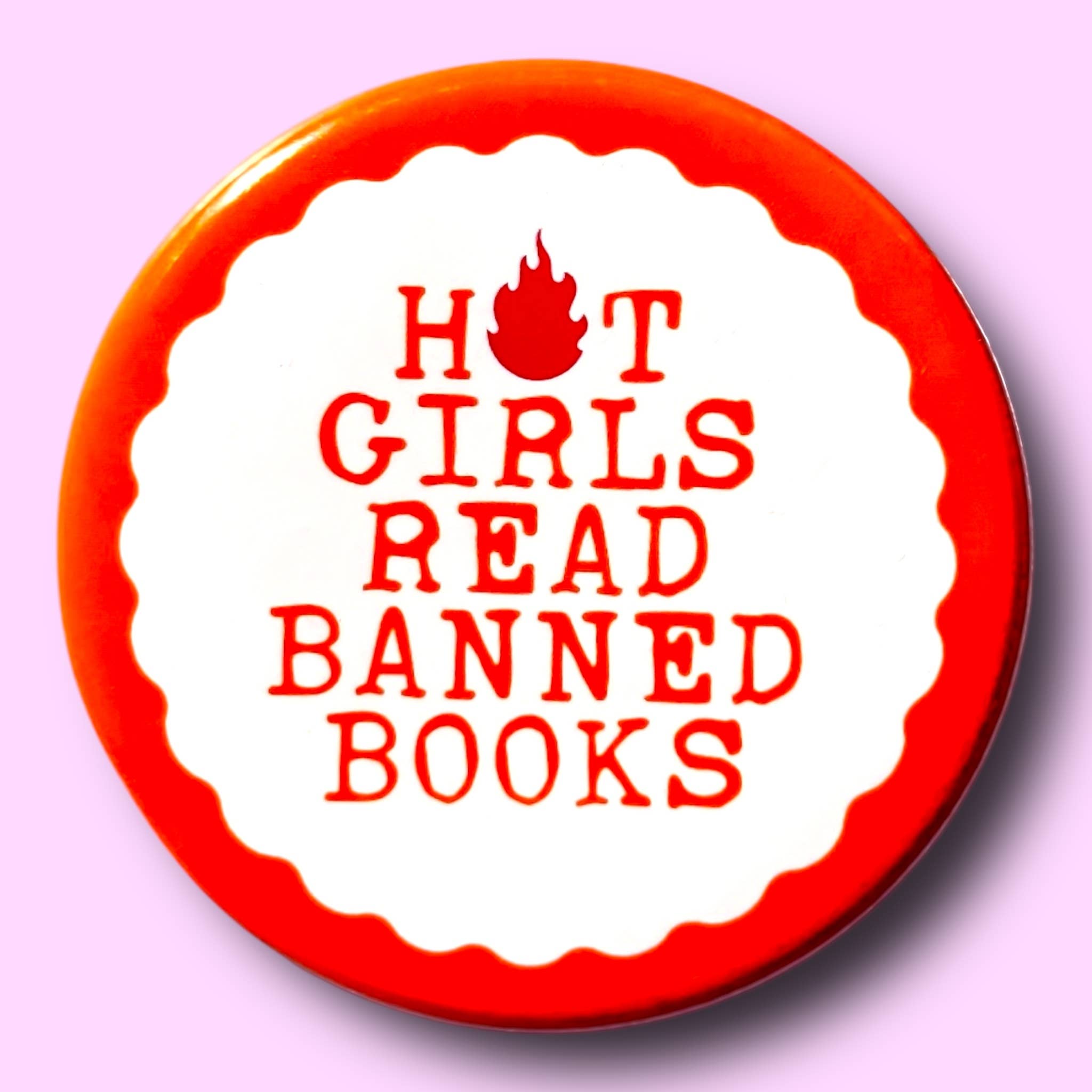 Hot Girls Read Banned Books Pin