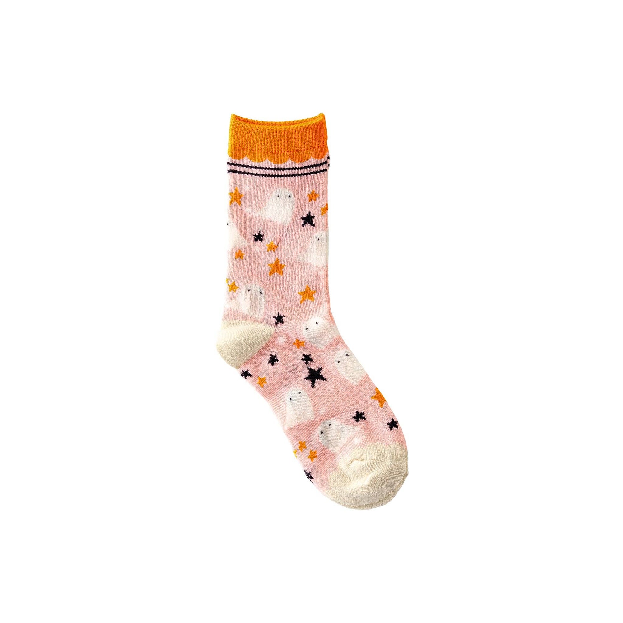 Ghost Pattern Socks - Child Medium