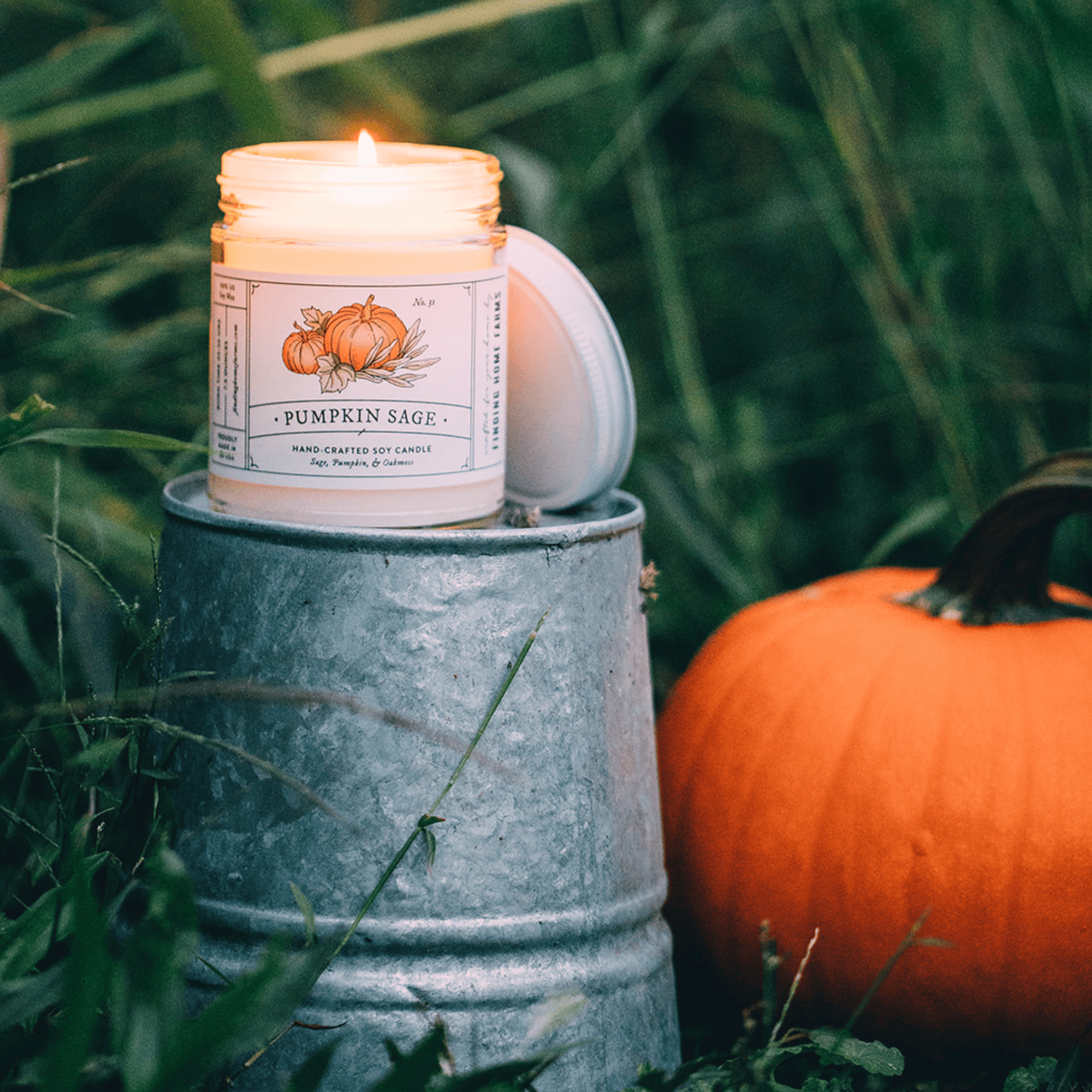 Pumpkin Sage Fall Candle