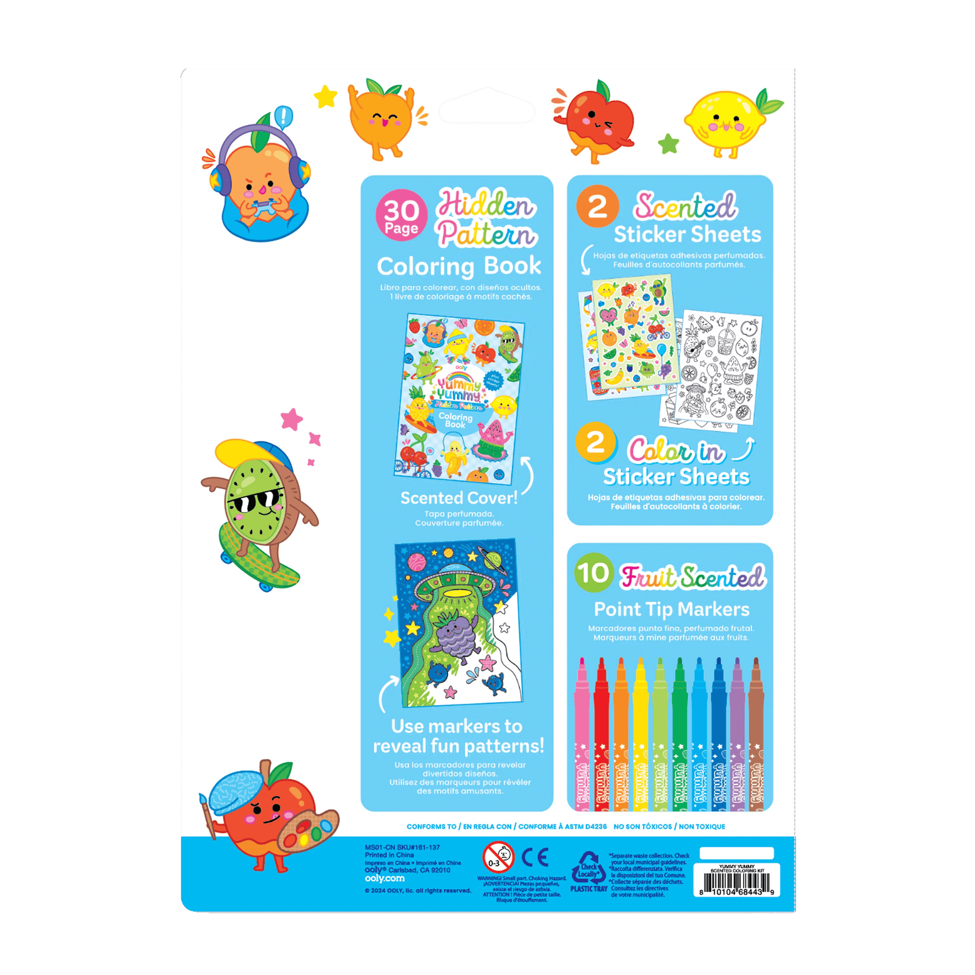 Yummy Yummy: Scented Coloring Kit
